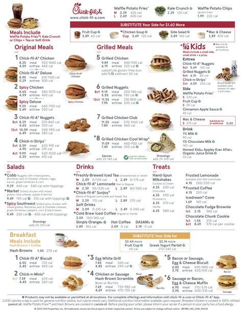 rfid chip chik fil a|Chick-fil-A menu.